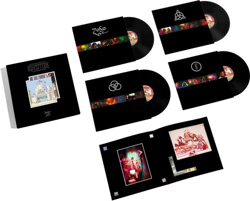 the album cover for Led Zeppelin - The Song Remains The Same: Remastered [4LP]