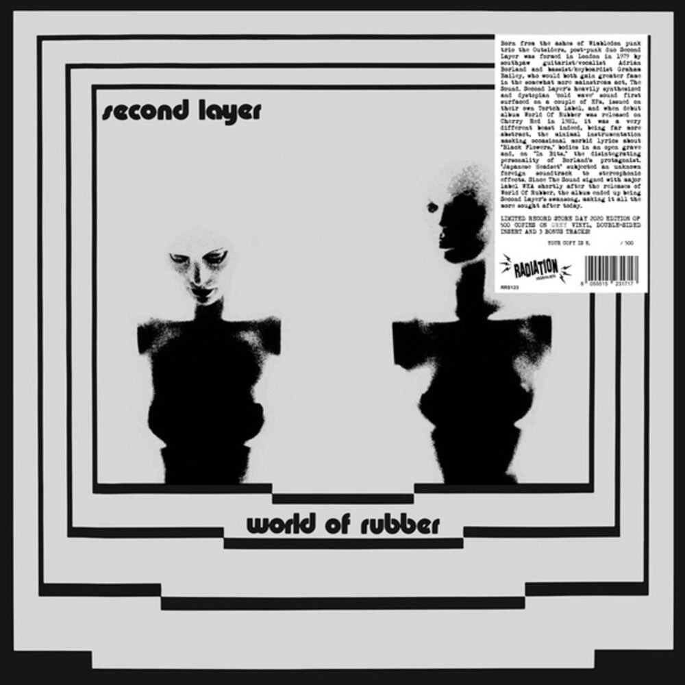 the album cover for Second Layer - World Of Rubber [Record Store Day]
