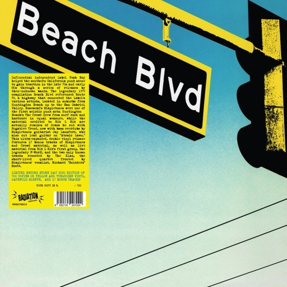 the album cover for Beach Blvd / Various - Beach Blvd / Various