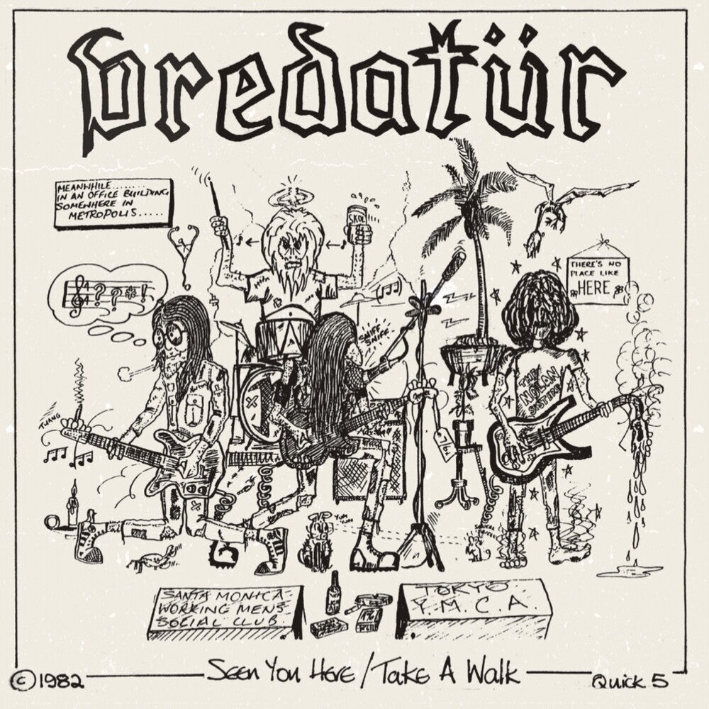 the album cover for Predatur - Seen You Here / Take A Walk [Indie Exclusive] [Remastered]