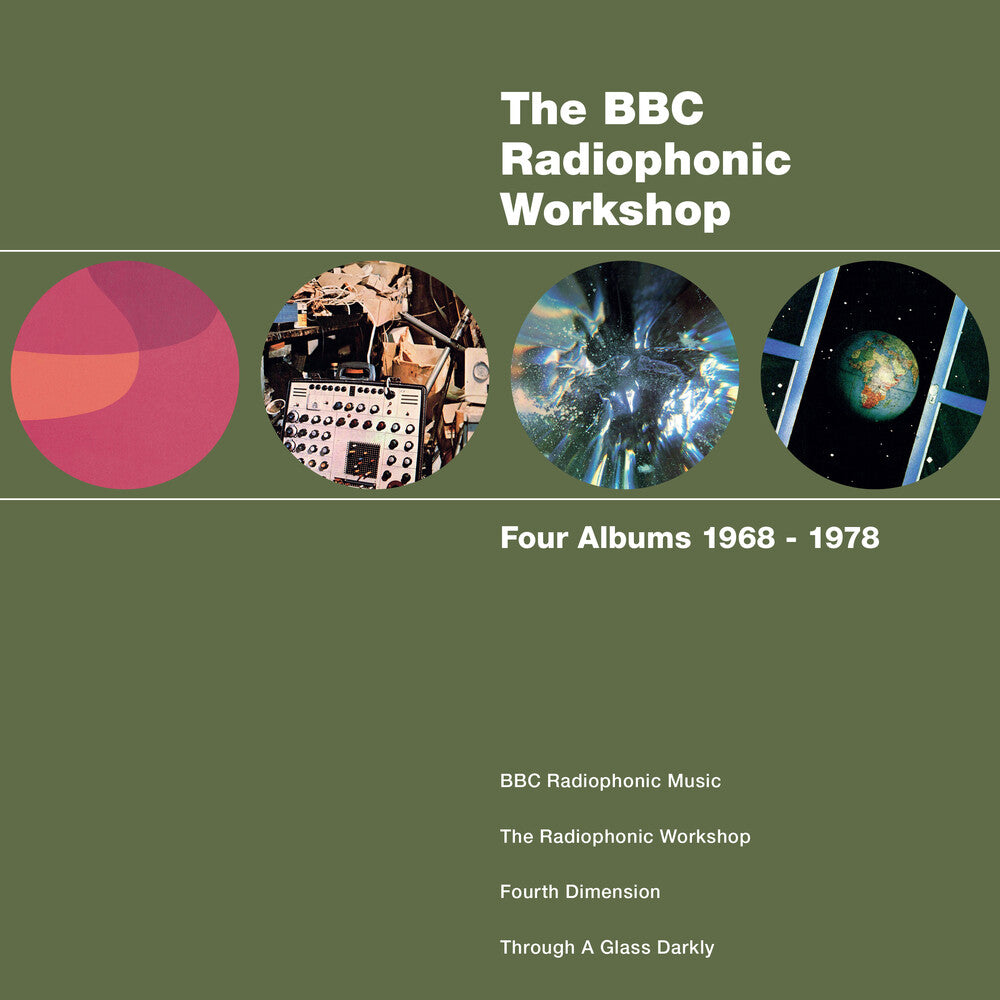 the album cover for Bbc Radiophonic Workshop - Four Albums 1968 - 1978 [Indie Exclusive]