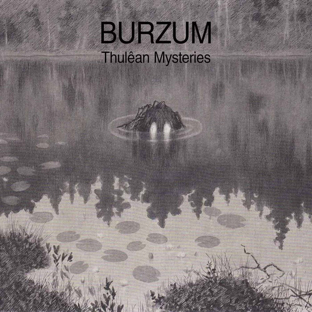 the album cover for Burzum - Thulean Mysteries