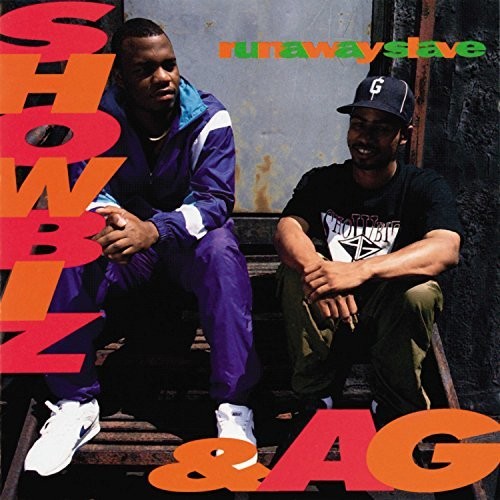 the album cover for Showbiz & Ag - Runaway Slave