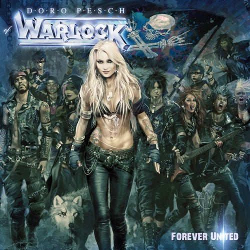 the album cover for Doro - Forever United