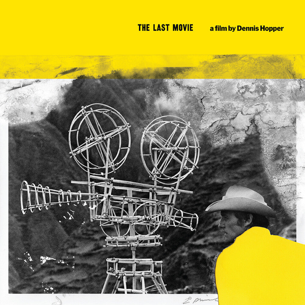 the album cover for Dennis Hoppers The Last Movie / Various - Dennis Hopper's The Last Movie / Various (Gate)