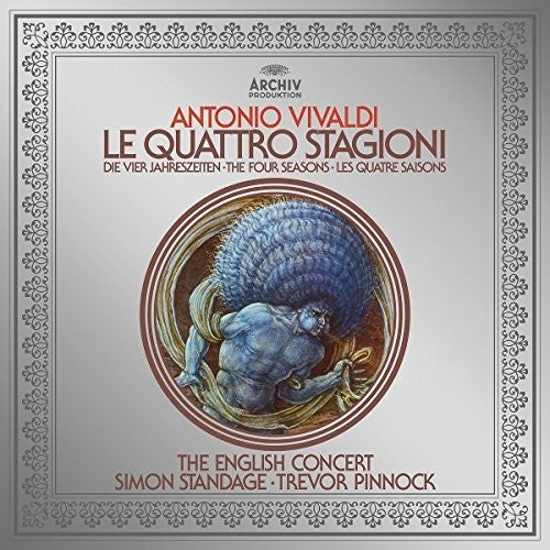 the album cover for Vivaldi / Standage / The English Concert / Pinnock - Four Seasons