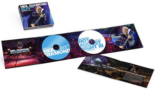 the album cover for Neil Diamond - Hot August Night III [2CD/Blu-ray]