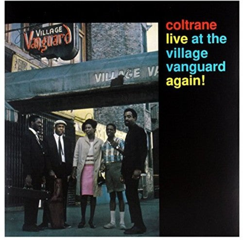 the album cover for John Coltrane - Live At The Village Vanguard Again [Import LP]