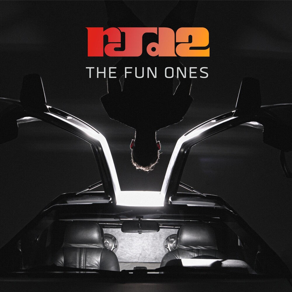 the album cover for RJD2 - The Fun Ones [Indie Exclusive Limited Edition Orange LP]