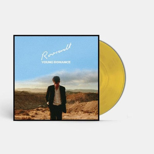 the album cover for Roosevelt - Young Romance [Indie Exclusive Limited Edition Sun Yellow LP]