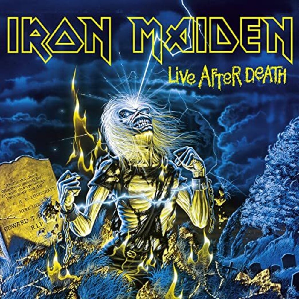 the album cover for Iron Maiden - Live After Death [Deluxe 2CD]