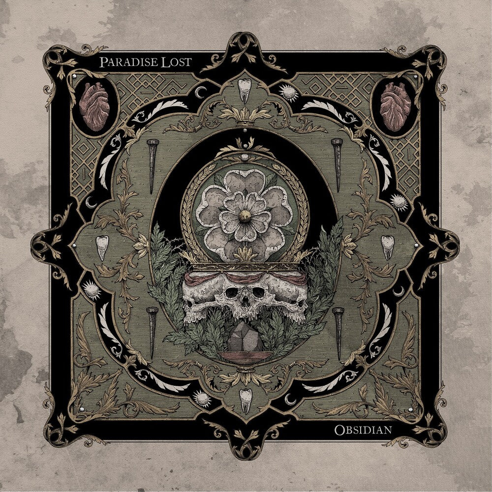 the album cover for Paradise Lost - Obsidian