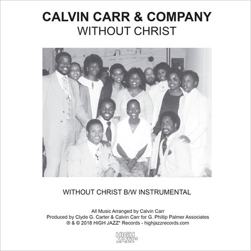 the album cover for Calvin Carr & Company - Without Christ