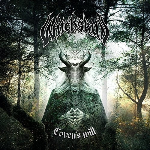 the album cover for Witchskull - Coven's Will