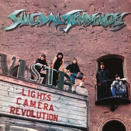 the album cover for Suicidal Tendencies - Lights...Camera...Revolution [Green LP]