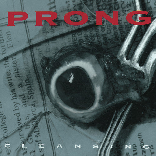 the album cover for Prong - Cleansing [Translucent Red LP]