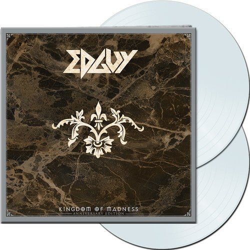 the album cover for Edguy - Kingdom Of Madness [Clear Vinyl] (Gate) [Limited Edition]