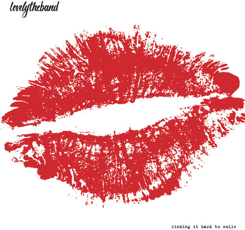 the album cover for lovelytheband - Finding It Hard To Smile