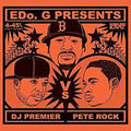 the album cover for Edo G - Pete Rock Vs. Dj Premier (4X45 Set)