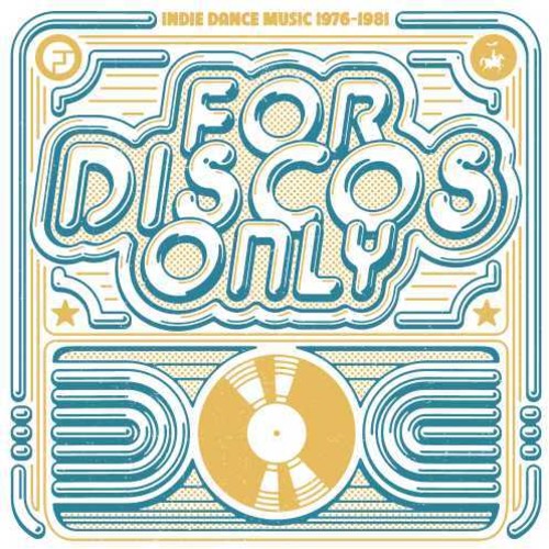 the album cover for For Disco Only Indie Dance Music From / Various - For Disco Only: Indie Dance Music From Fantasy & Vanguard Records