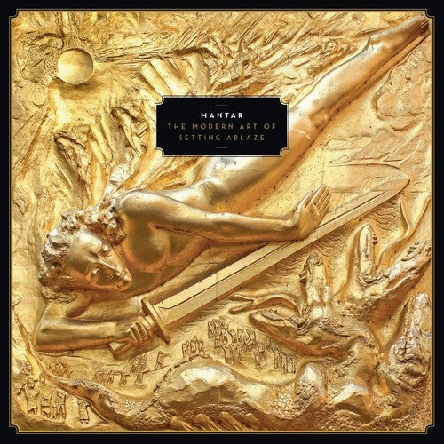 the album cover for Mantar - Modern Art Of Setting Ablaze