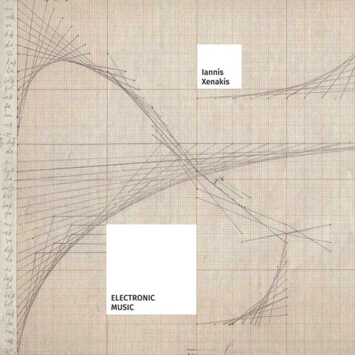 the album cover for Iannis Xenakis - Electronic Music