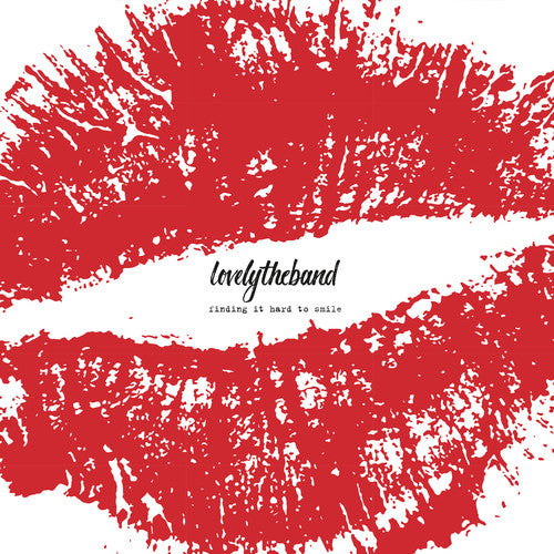 the album cover for lovelytheband - Finding It Hard To Smile [Autographed Insert LP]