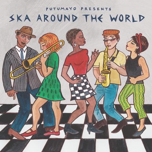 the album cover for Putumayo Presents - Ska Around The World