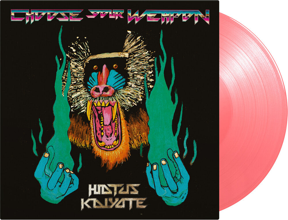 the album cover for Hiatus Kaiyote - Choose Your Weapon [Limited Transparent Pink Colored Vinyl]