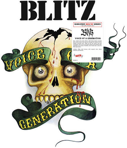 the album cover for Blitz - Voice Of A Generation