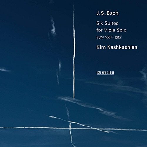 the album cover for KIM KASHKASHIAN - J.S. Bach: The Six Cello Suites