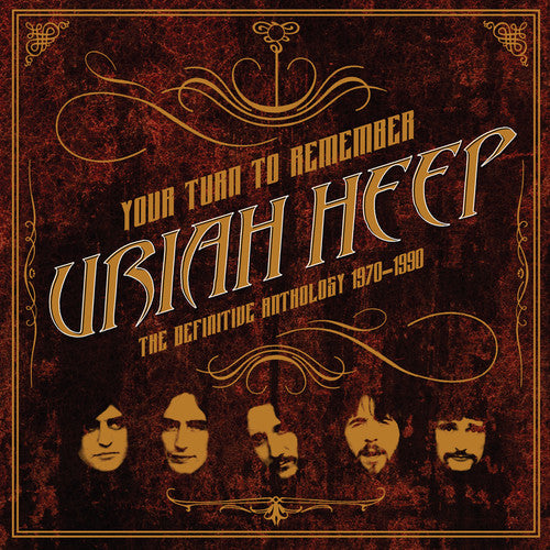 the album cover for Uriah Heep - Your Turn to Remember: The Definitive Anthology 1970-1990 [LP]