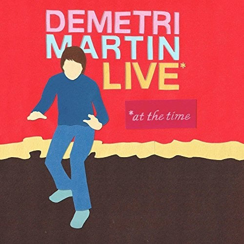 the album cover for Demetri Martin - Live (at The Time)