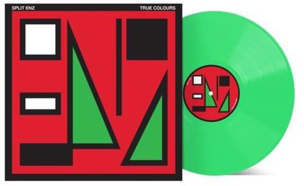the album cover for Split Enz - True Colours: 40th Anniversary Mix [Limited Green Colored Vinyl]