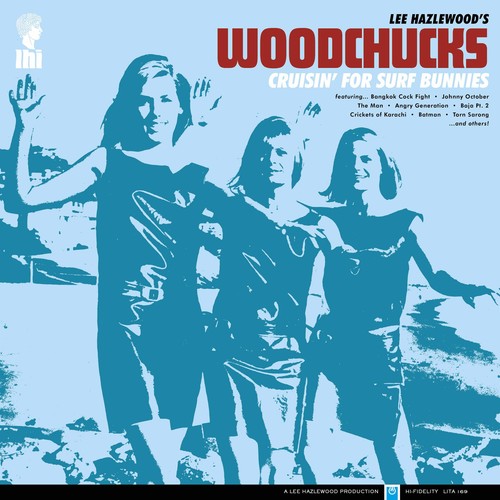 the album cover for Lee Hazlewood - Cruisin' For Surf Bunnies