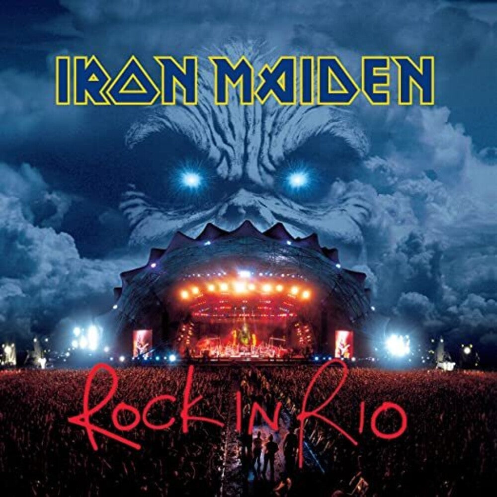the album cover for Iron Maiden - Rock In Rio