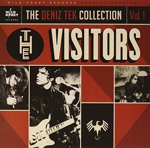 the album cover for Visitors - The Deniz Tek Collection V.1