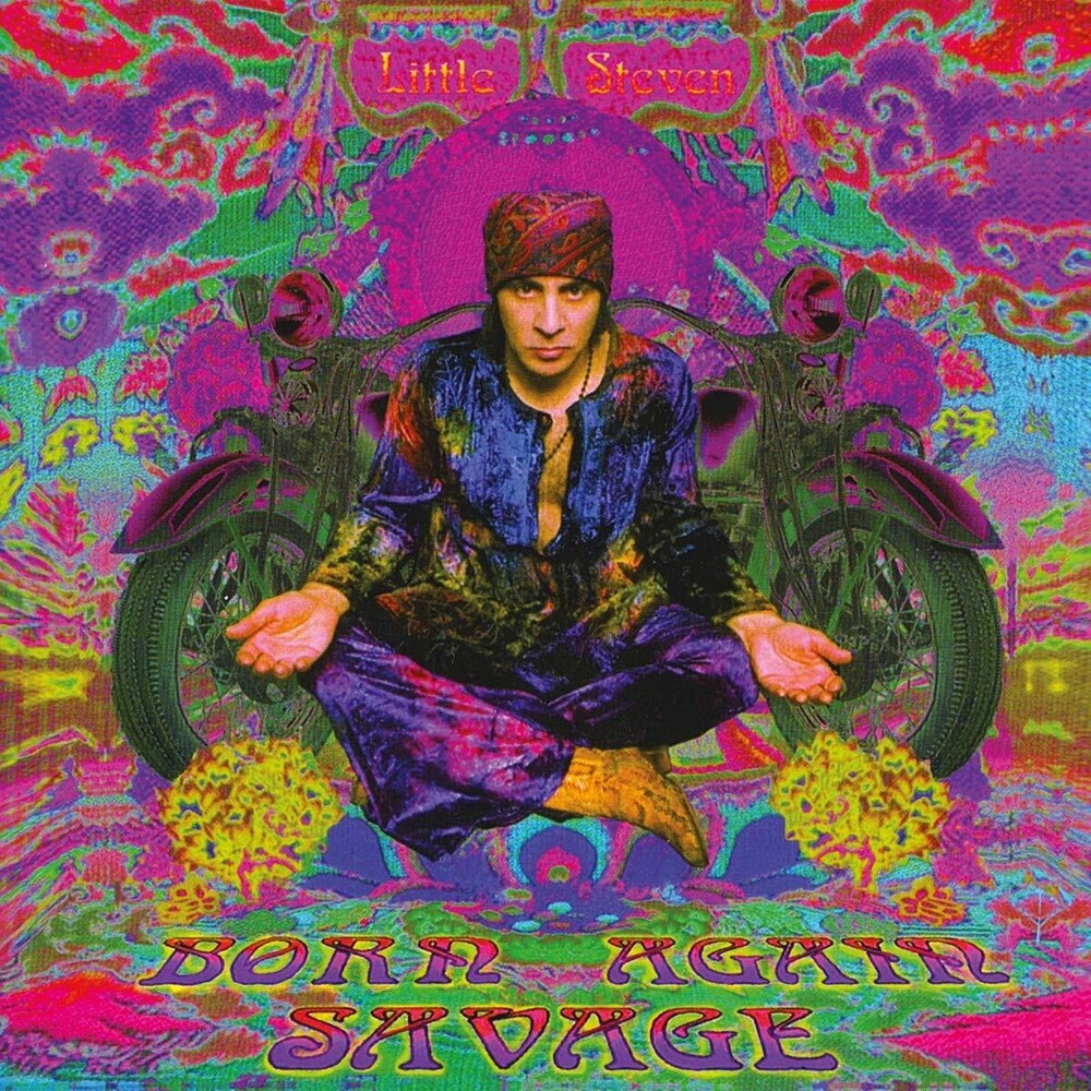 the album cover for Little Steven - Born Again Savage