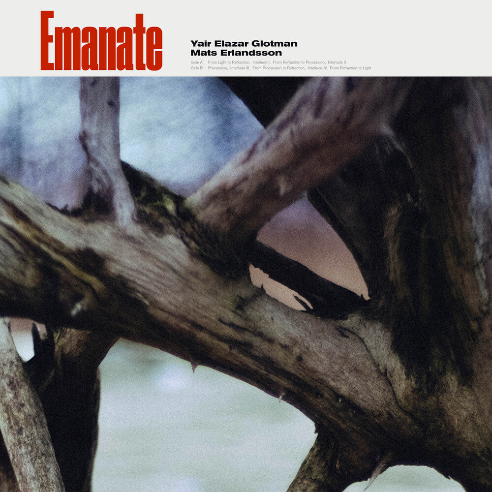 the album cover for Yair Glotman Elazar / Erlandsson,Mats - Emanate