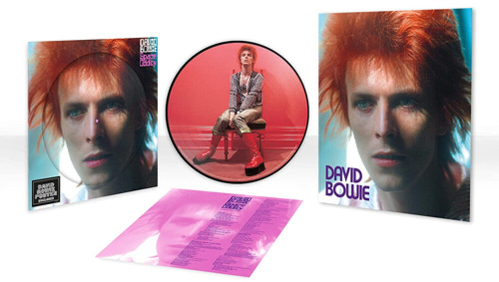 the album cover for David Bowie - Space Oddity [Limited Edition Picture Disc LP]