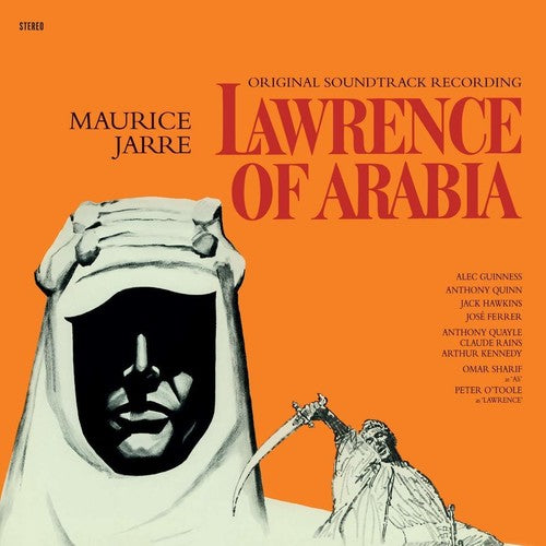 the album cover for Jarre Maurice Colv Ltd Ogv Red Rmst - Lawrence Of Arabia / O.S.T. [Colored Vinyl] [Limited Edition] [180 Gram]