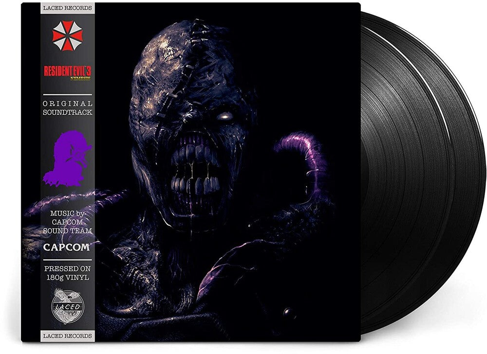 the album cover for Capcom Sound Team Blk Ogv - Resident Evil 3: Nemesis (Original Soundtrack)