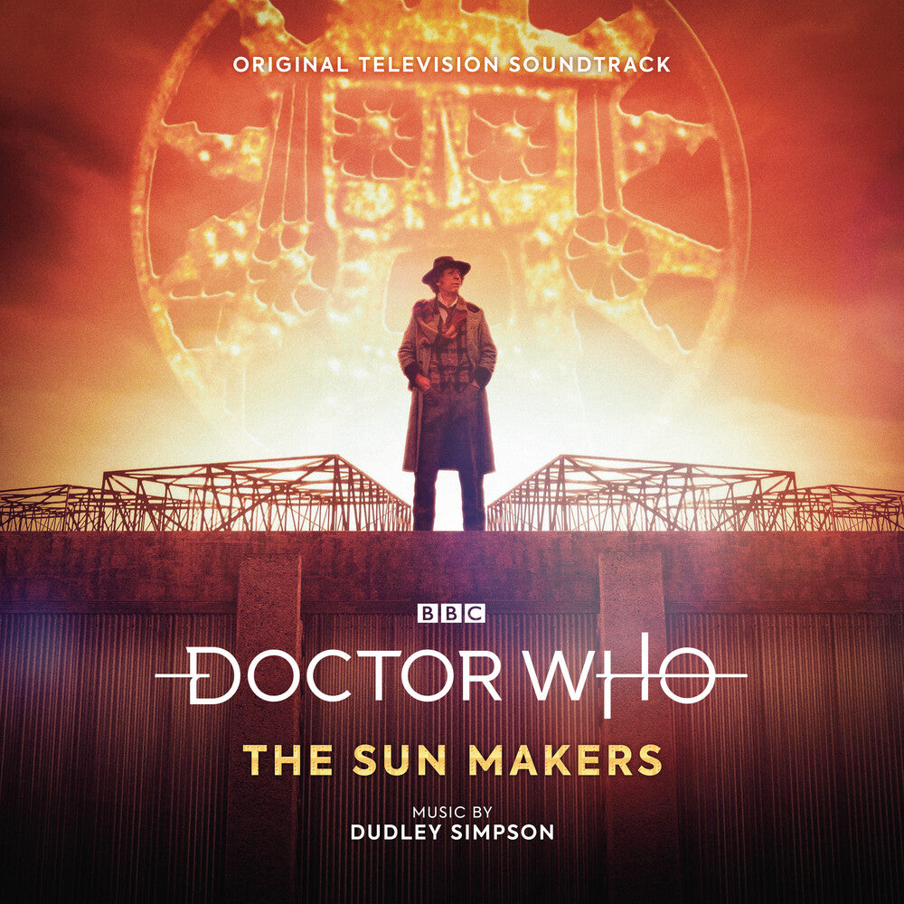 the album cover for Dudley Simpson - Doctor Who: The Sun Makers (Original Soundtrack)