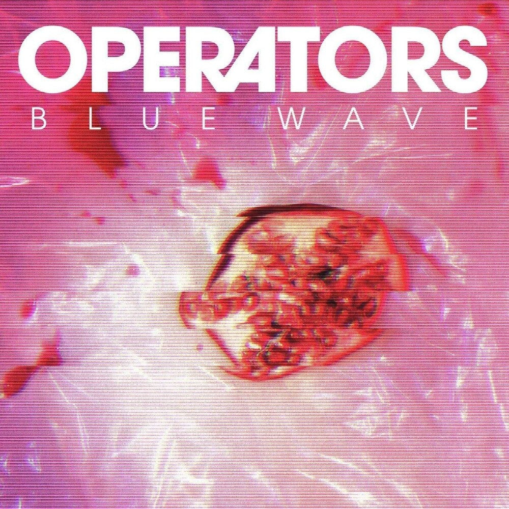 the album cover for Operators - Blue Wave [Limited Edition White Vinyl]