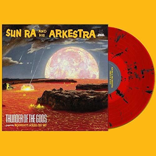 the album cover for Sun Ra - Thunder Of The Gods [Colored Vinyl] (Red)