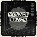 the album cover for Menace Beach - Black Rainbow Sound