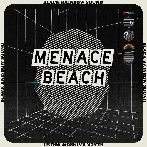 the album cover for Menace Beach - Black Rainbow Sound [White LP]