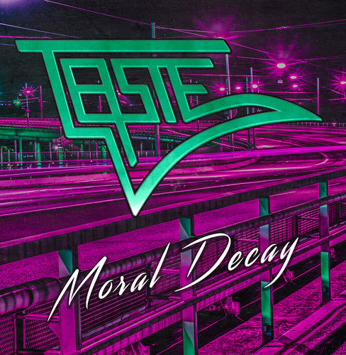 the album cover for Taste - Moral Decay