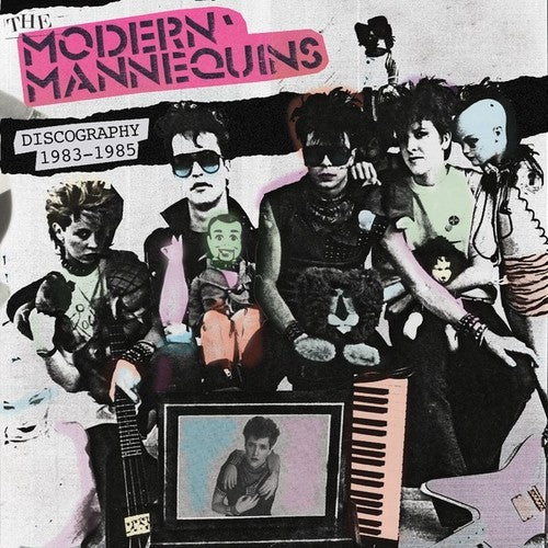 the album cover for Modern Mannequins - Discography 1983-1985