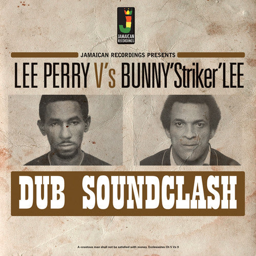 the album cover for Lee Perry / Bunny Lee - Dub Soundclash